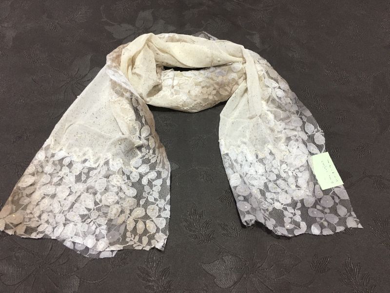 Silk Embroidered Stoles 06