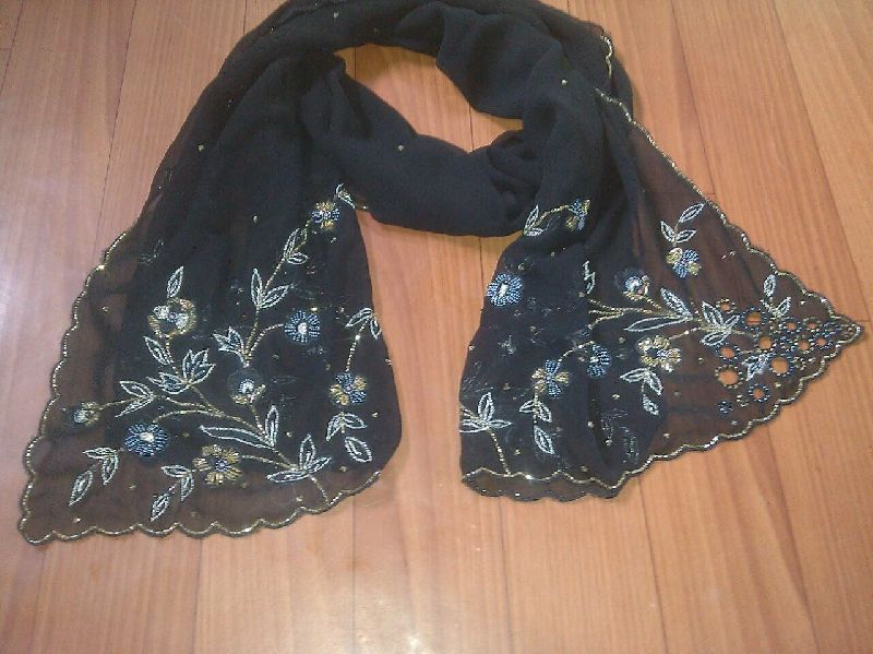 Silk Embroidered Stoles 08