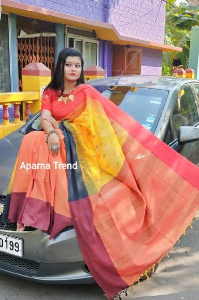 Kalakshetra Khadi Saree 03
