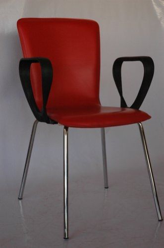 Leather Visitor Chair 01