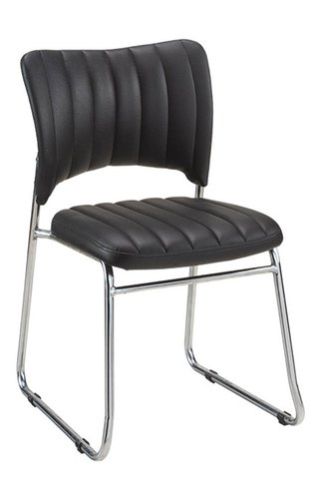 Leather Visitor Chair 03