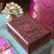 Wooden Handicraft Box 04