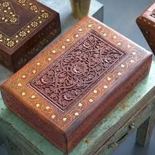 Wooden Handicraft Box 05