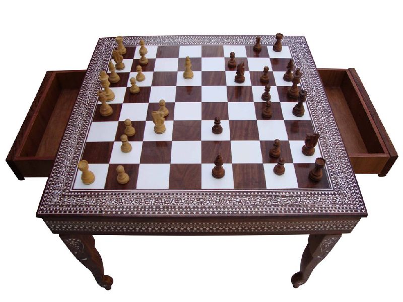 GACT-001 Square Chess with Drawer
