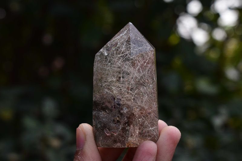 86gm Rutilated Quartz Pencil