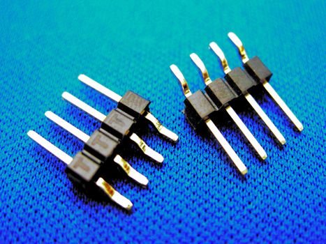 1x40 Bergstick 2.54mm Pin header 90 smt 1Xxx