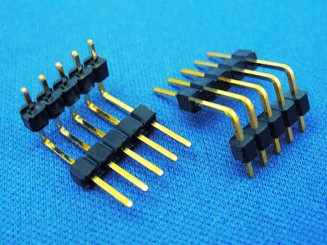 1x40 Bergstick 2.54mm pin header dual base 3Xxx