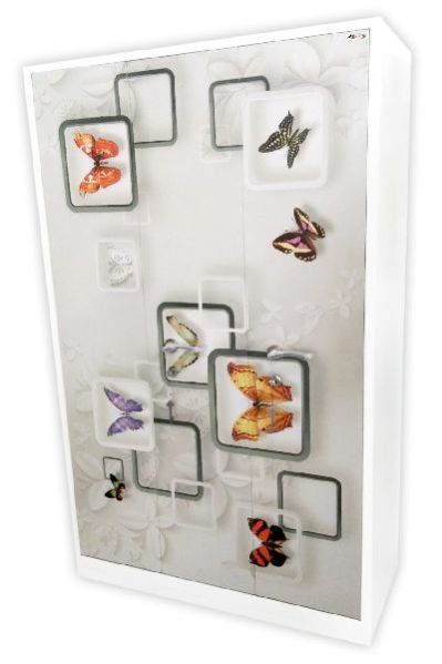 3 Door Box Butterfly