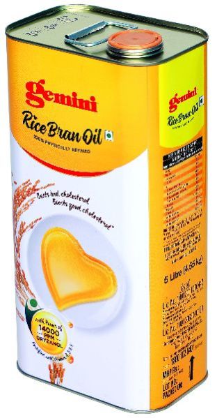 Rectangular Tin Container 07