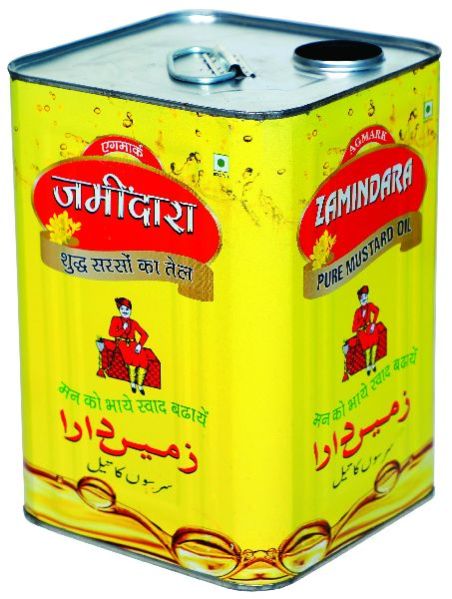 Square Tin Container 11