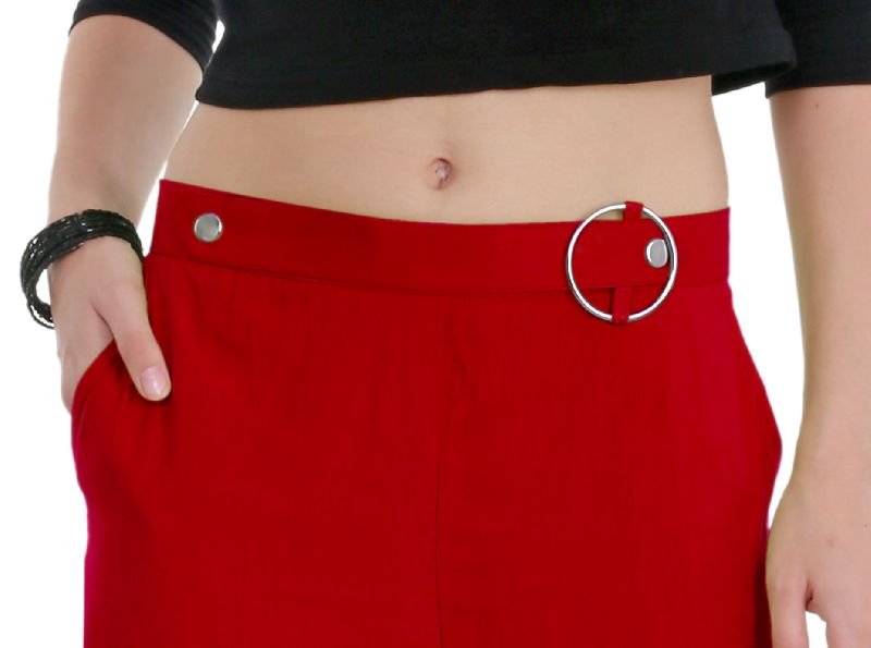 Ladies Rayon Ring Pants 06