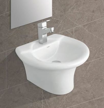 Big Nossa - 3002 Plain Wall Hung Wash Basin