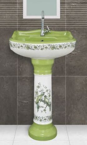 Phenil-112 Printed Pedestal Wash Basin