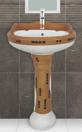 Phenil-113 Printed Pedestal Wash Basin