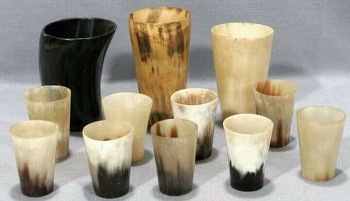 Horn Drinking Glass