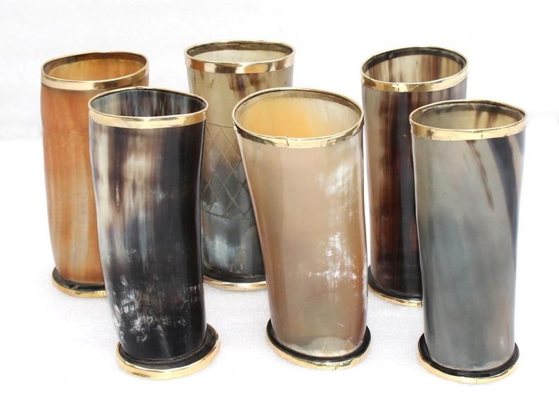 Horn Drinking Glass