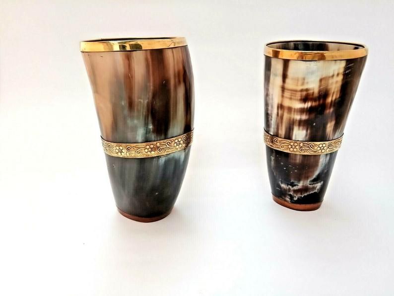 Horn Drinking Glass