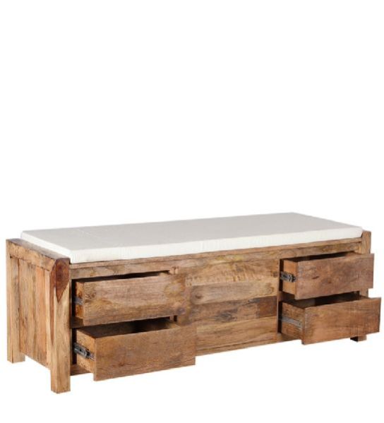 Mango Wood Shoe Rack (SBA032)