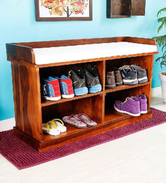 Mango Wood Shoe Rack (SBA076)