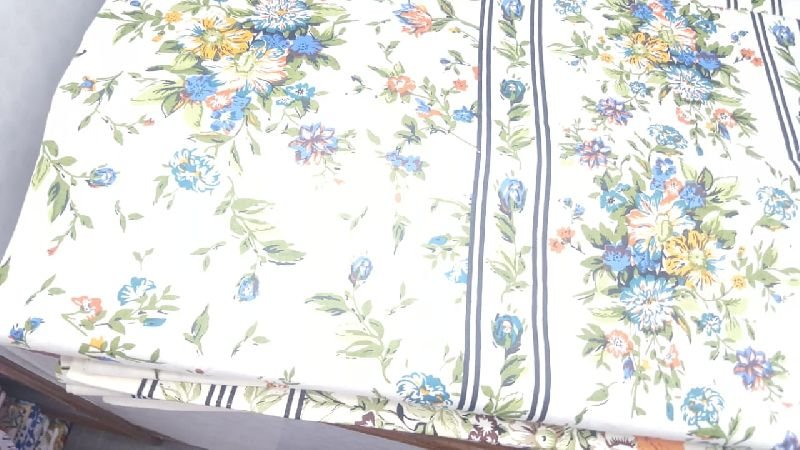 3021 Printed Cotton Bed Cover