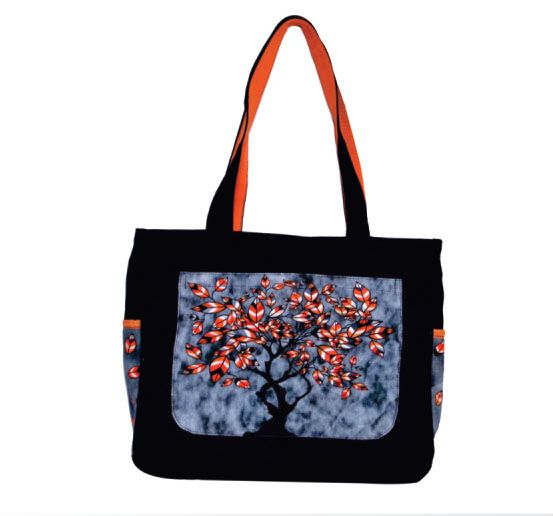 GAJB-135S Tree Print Small Sized Bag