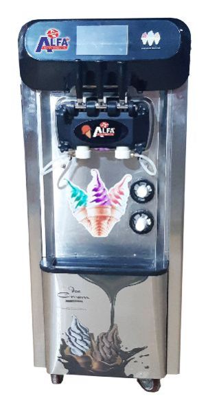 2+1 Softy Ice Cream Machine With Rainbow System