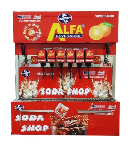 8 Mobile Soda Fountain Machine