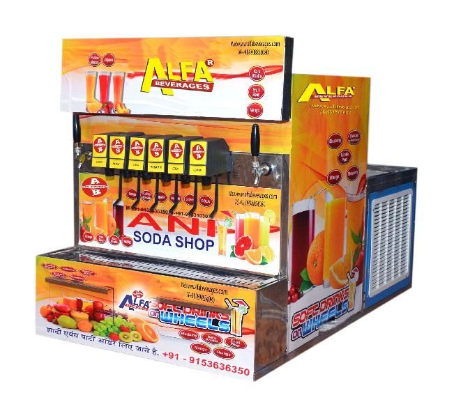 Mobile Soda Fountain Machine