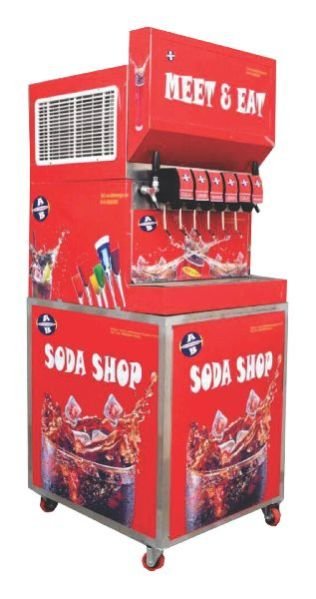 Mobile Soda & Juice Fountain Machine