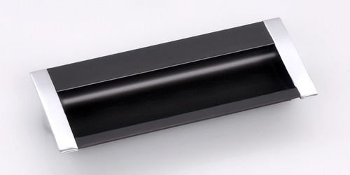 Black Aluminium Concealed Drawer Handle