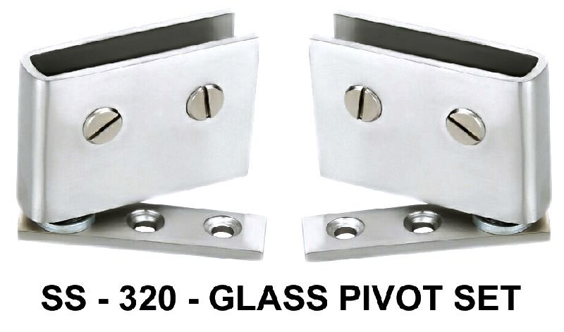 SS-320 Stainless Steel Glass Pivot