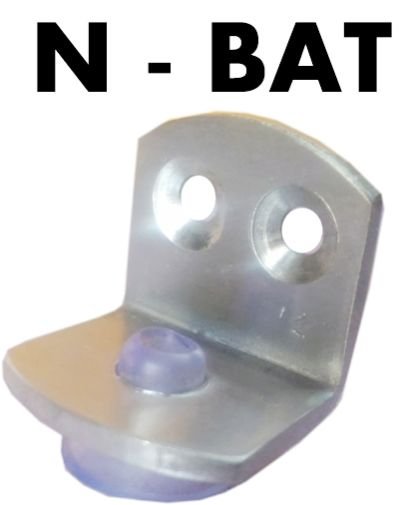 Stainless Steel N Bat Glass Backet