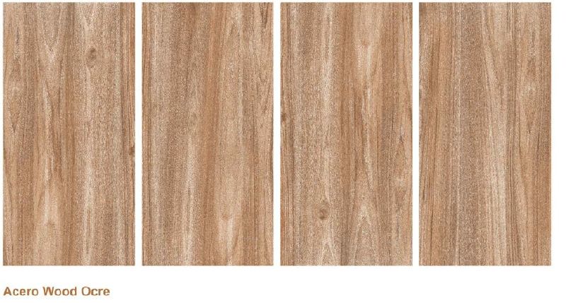 Acero Wood Ocre Matt Finish Glazed Vitrified TIle