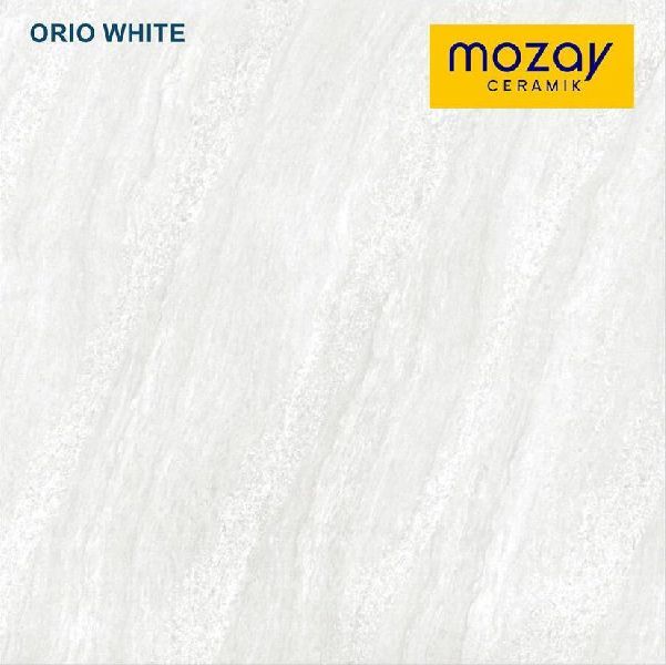 Orio White Double Charged Vitrified Tile