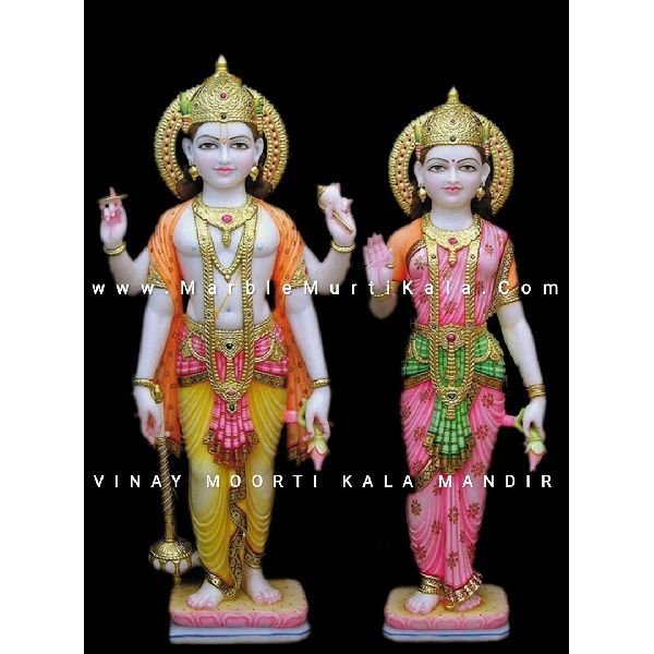 Marble Vishnu Laxmi Murti Suppliers