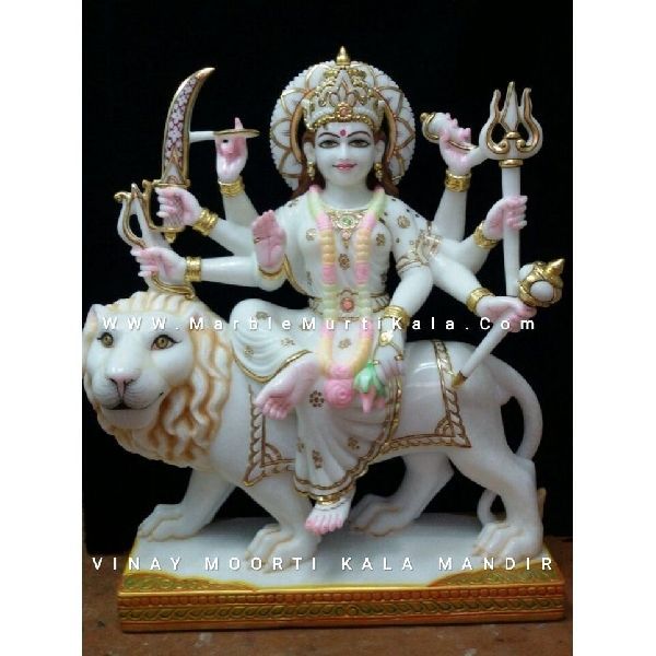 Ambey Mata Marble Statue
