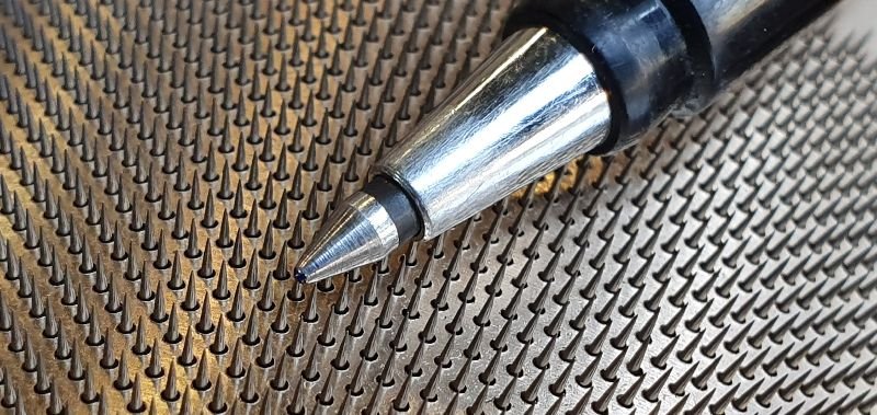 Nano perforation roller