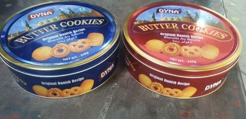 340Gm Cookies & Chocolate Tin Box