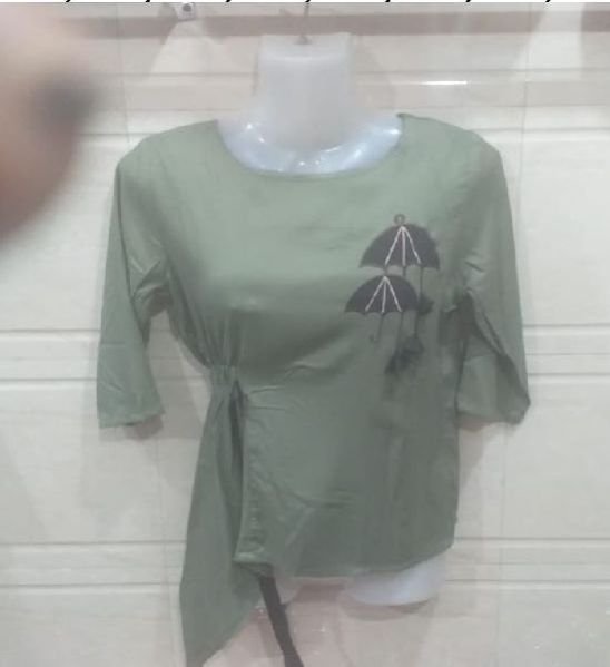 Ladies Short Top 03