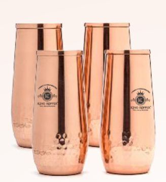 KK-1197 Copper Champagne Glass