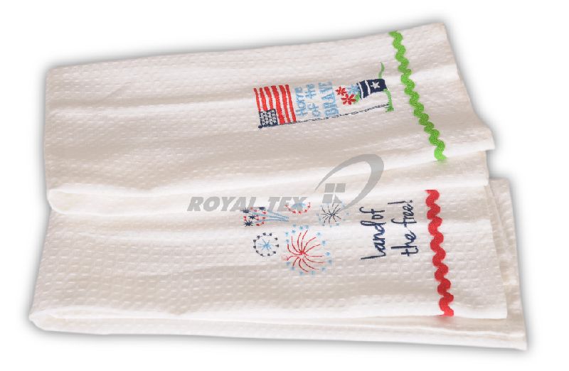 KT- 349 : Tea Towel - Waffle Weave