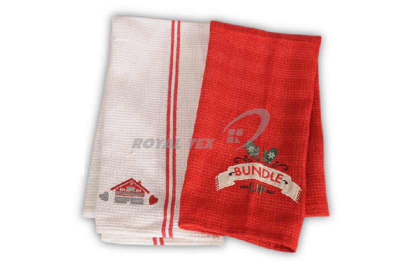 KT- 350 : Tea towel - Waffle Weave