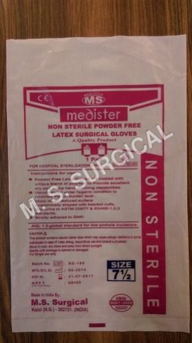 Non Sterile Powder Free Latex Surgical Gloves