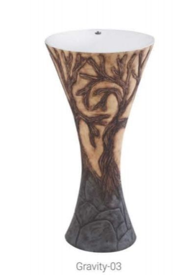 Gravity 03 One Piece Pedestal Wash Basin