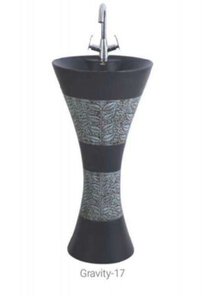 Gravity 17 One Piece Pedestal Wash Basin