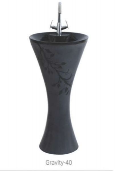 Gravity 40 One Piece Pedestal Wash Basin