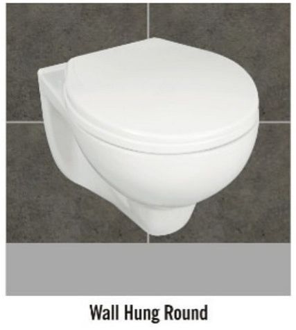 Round Wall Hung Water Closet