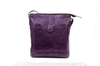 Crunch Leather Sling Bag.