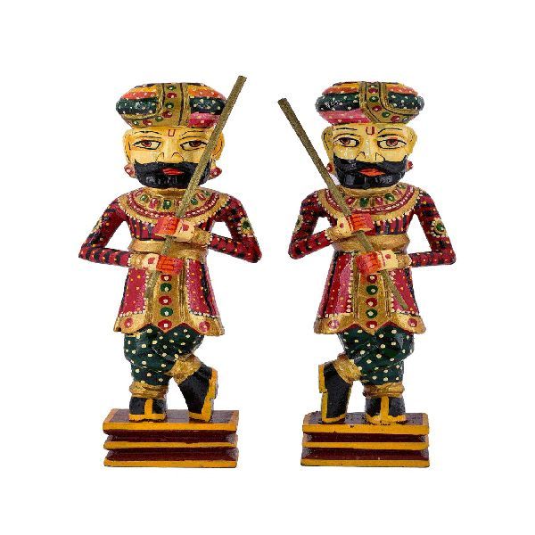 Brilliant Set of Two Dwarpal – Beautiful Decorative Item