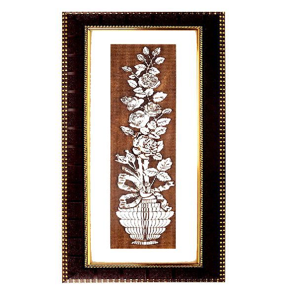 Astonishing Flower Vase Wall Hanging Painting